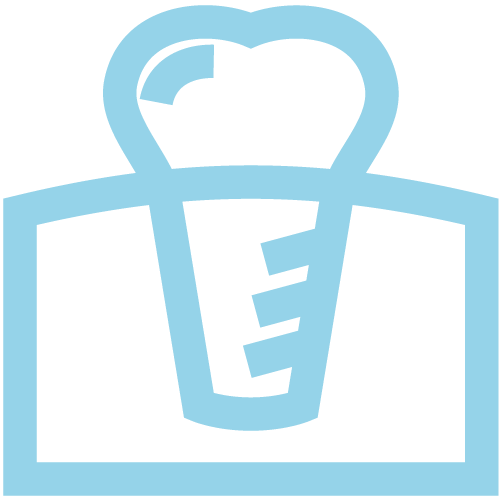 dental implant icon